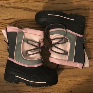 Buster Brown Chill Chasers Girls Winter Snow Boots Size 8